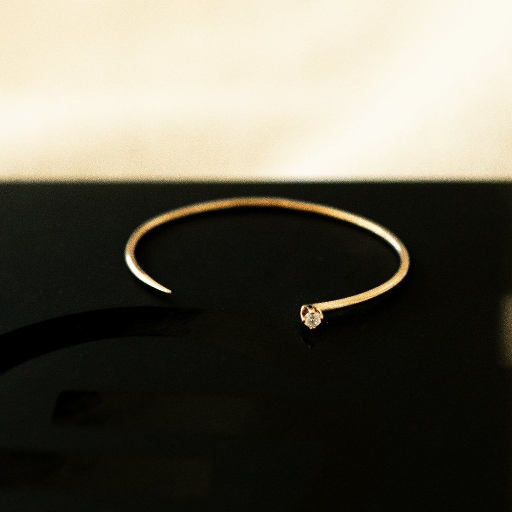 Mirlo x Andy Heart 14K Diamond Cuff